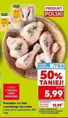 Kaufland Podudzie lub Udo z polskiego kurczaka z lady lub w opakowaniu XXL 1 kg oferta