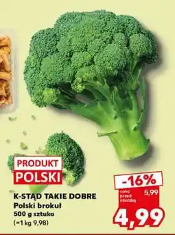 Kaufland Polski brokuł oferta