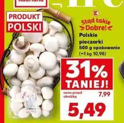 Kaufland Polskie pieczarki oferta