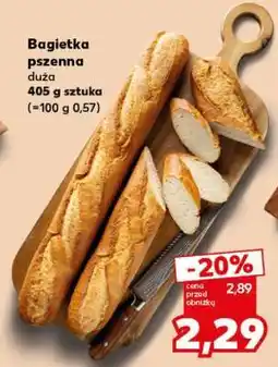 Kaufland Bagietka pszenna duża oferta