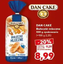 Kaufland DAN CAKE BUŁECZKI MLECZNE oferta