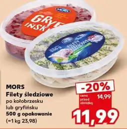 Kaufland MORS Filety śledziowe po kołobrzesku lub gryfińsku oferta
