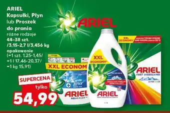Kaufland Ariel Kapsułki, płyn lub proszek do prania oferta