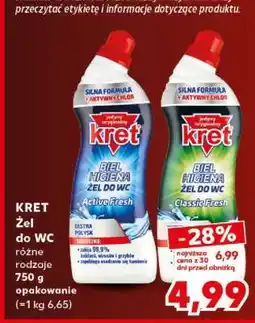 Kaufland KRET Żel do WC oferta