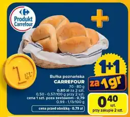 Carrefour Bułka poznanska Carrefour oferta