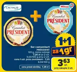 Carrefour Ser Camembert Président oferta
