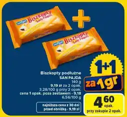 Carrefour Biszkopty podłużne oferta