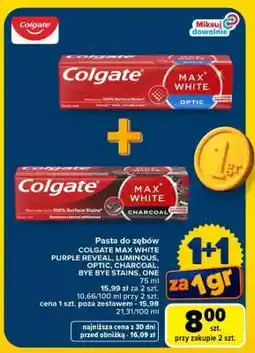 Carrefour COLGATE Max White oferta