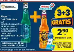 Carrefour Piwo Captain Jack oferta
