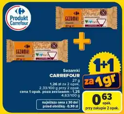 Carrefour Sezamki CARREFOUR oferta