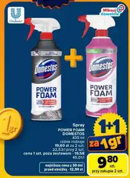 Carrefour Spray POWER FOAM DOMESTOS oferta