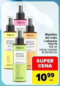 Carrefour Mgielka do ciała i włosów YOLYN oferta