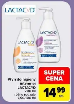 Carrefour LACTACYD oferta