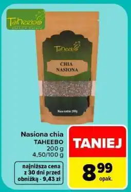 Carrefour Nasiona chia oferta