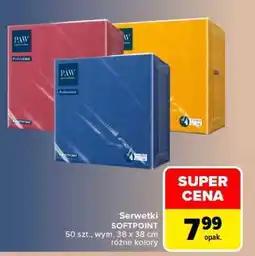 Carrefour Serwetki SOFTPOINT oferta