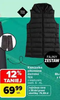 Carrefour Kamizelka pikowana damska oferta
