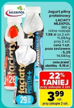 Carrefour Jogurt pitny proteinowy oferta