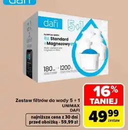 Carrefour Zestaw filtrów do wody 5 + 1 oferta