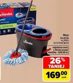 Carrefour Mop VILEDA H₂O PRO SYSTEM BOX oferta