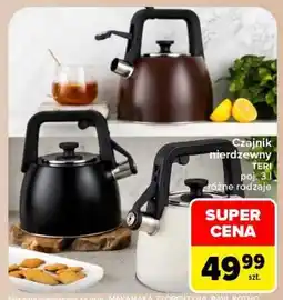 Carrefour Czajnik nierdzewny TERI oferta