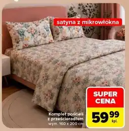 Carrefour Komplet pościeli z prześcieradłem oferta