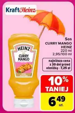 Carrefour Sos CURRY MANGO HEINZ oferta