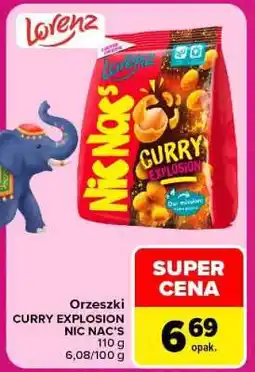 Carrefour Orzeszki CURRY EXPLOSION NIC NAC'S oferta