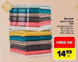 Carrefour Ręcznik BATH, GAYA TEX oferta