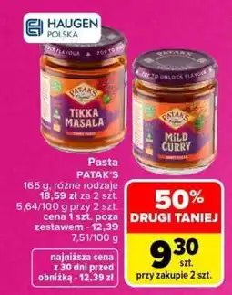 Carrefour Pasta PATAK'S oferta