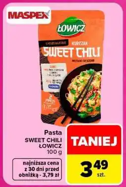 Carrefour Pasta SWEET CHILI ŁOWICZ oferta