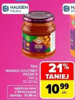 Carrefour MANGO CHUTNEY PATAK'S oferta