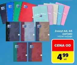 Carrefour Zeszyt A4, A5 OXFORD oferta