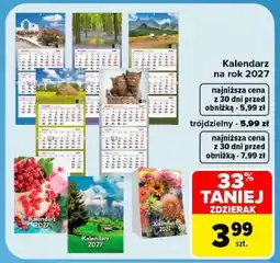 Carrefour Kalendarz na rok 2027 oferta