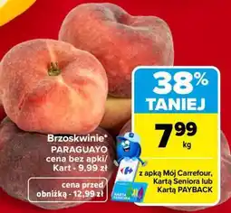 Carrefour Brzoskwinie paraguayo oferta