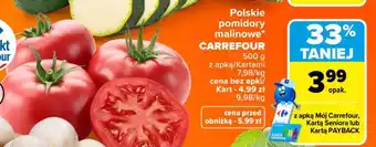 Carrefour Polskie pomidory malinowe Carrefour oferta
