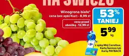 Carrefour Winogrona białe oferta