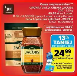 Carrefour CRONAT GOLD, CREMA JACOBS oferta