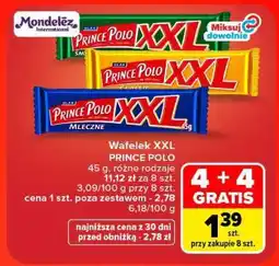 Carrefour Wafelek XXL PRINCE POLO oferta