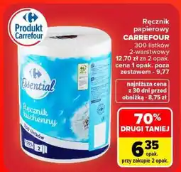 Carrefour Ręcznik papierowy Carrefour oferta