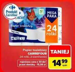 Carrefour Papier toaletowy Carrefour oferta