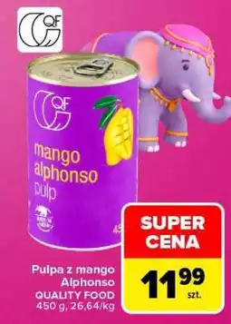 Carrefour Pulpa z Mango Alphonso oferta