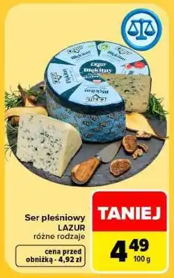 Carrefour Ser pleśniowy Lazur oferta