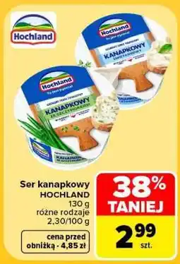 Carrefour Ser Kanapkowy Hochland oferta