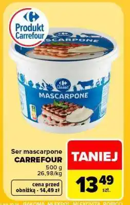 Carrefour Ser mascarpone CARREFOUR oferta