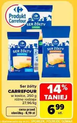 Carrefour Ser żółty Carrefour oferta