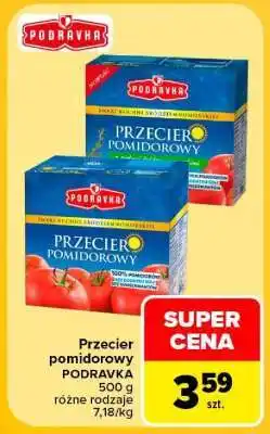 Carrefour Przecier pomidorowy Podravka oferta