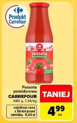 Carrefour Passata pomidorowa oferta