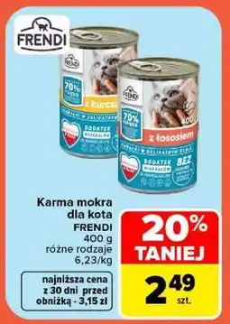 Carrefour Karma mokra dla kota oferta