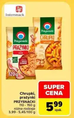Carrefour Chrupki, prażynki PRZYSNACKI oferta