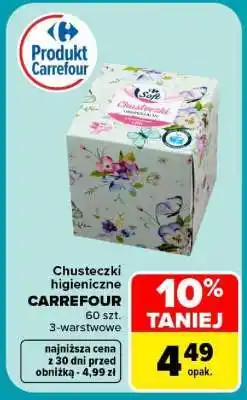 Carrefour Chusteczki higieniczne Carrefour oferta